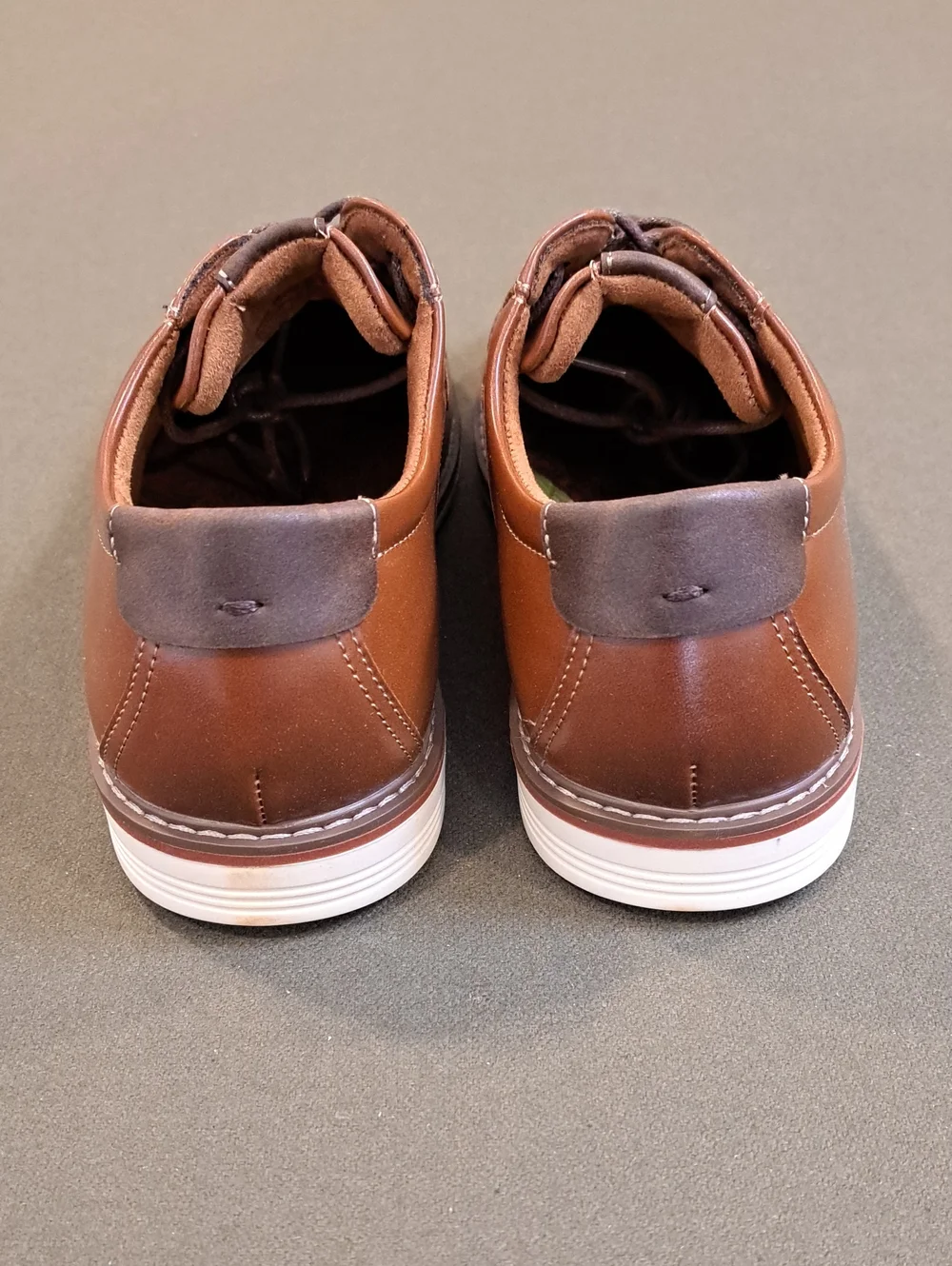 Florsheim Norwalk Jr.  Boys Plain Toe Oxford - Color: Cognac - Size: Kids 5.5
